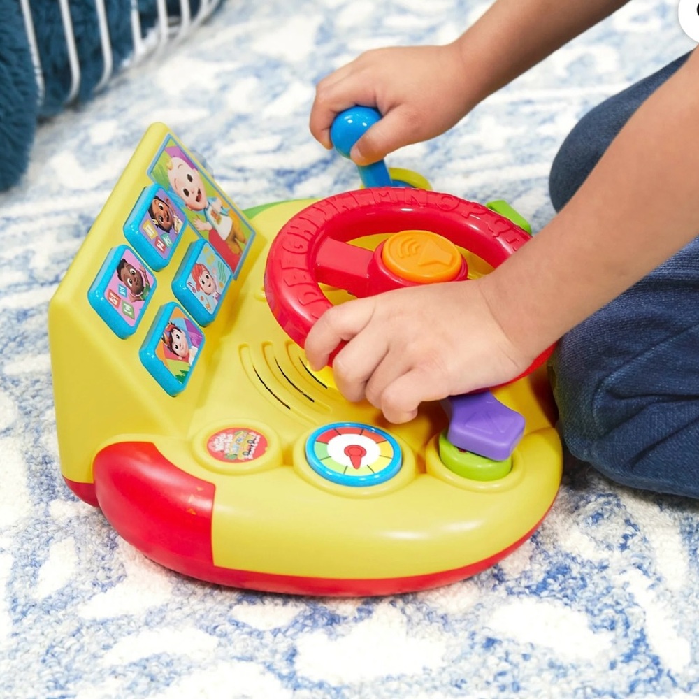 Colorful Learning Steering Wheel Toy - Picture 2 of 6